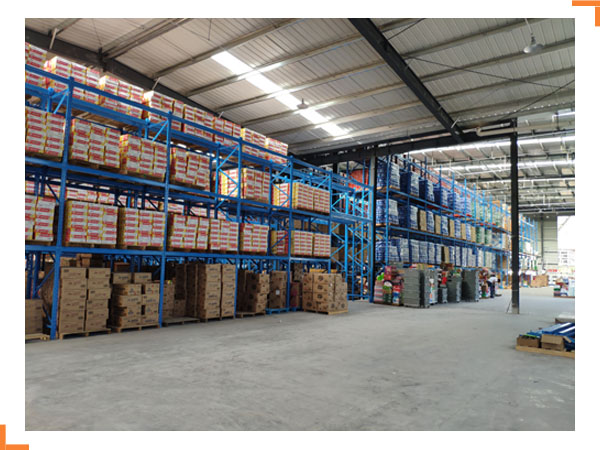 壹度股份|倉儲配送中心二期倉庫貨架項(xiàng)目竣工